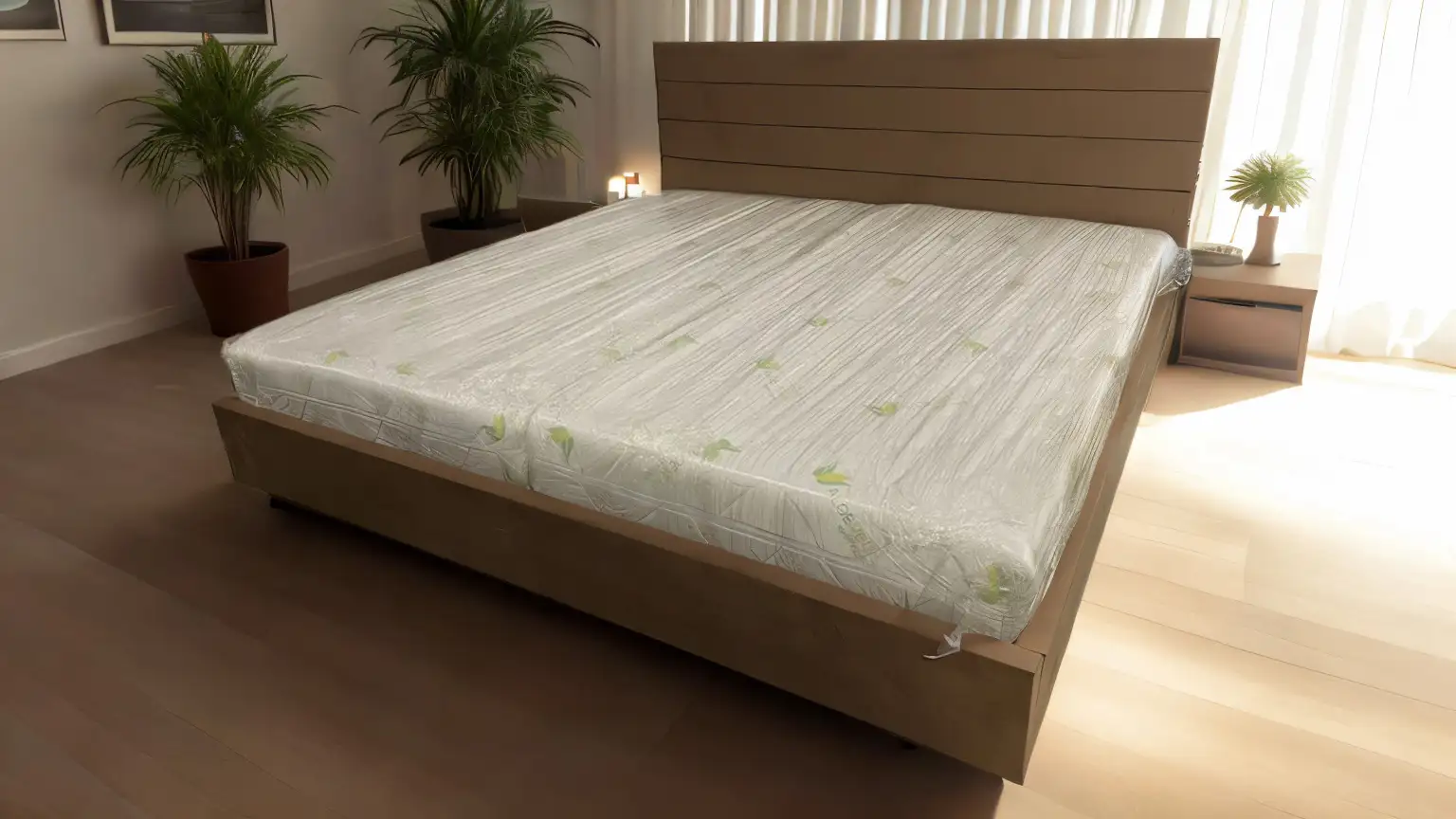 Aloe verás ágy matrac ágyon